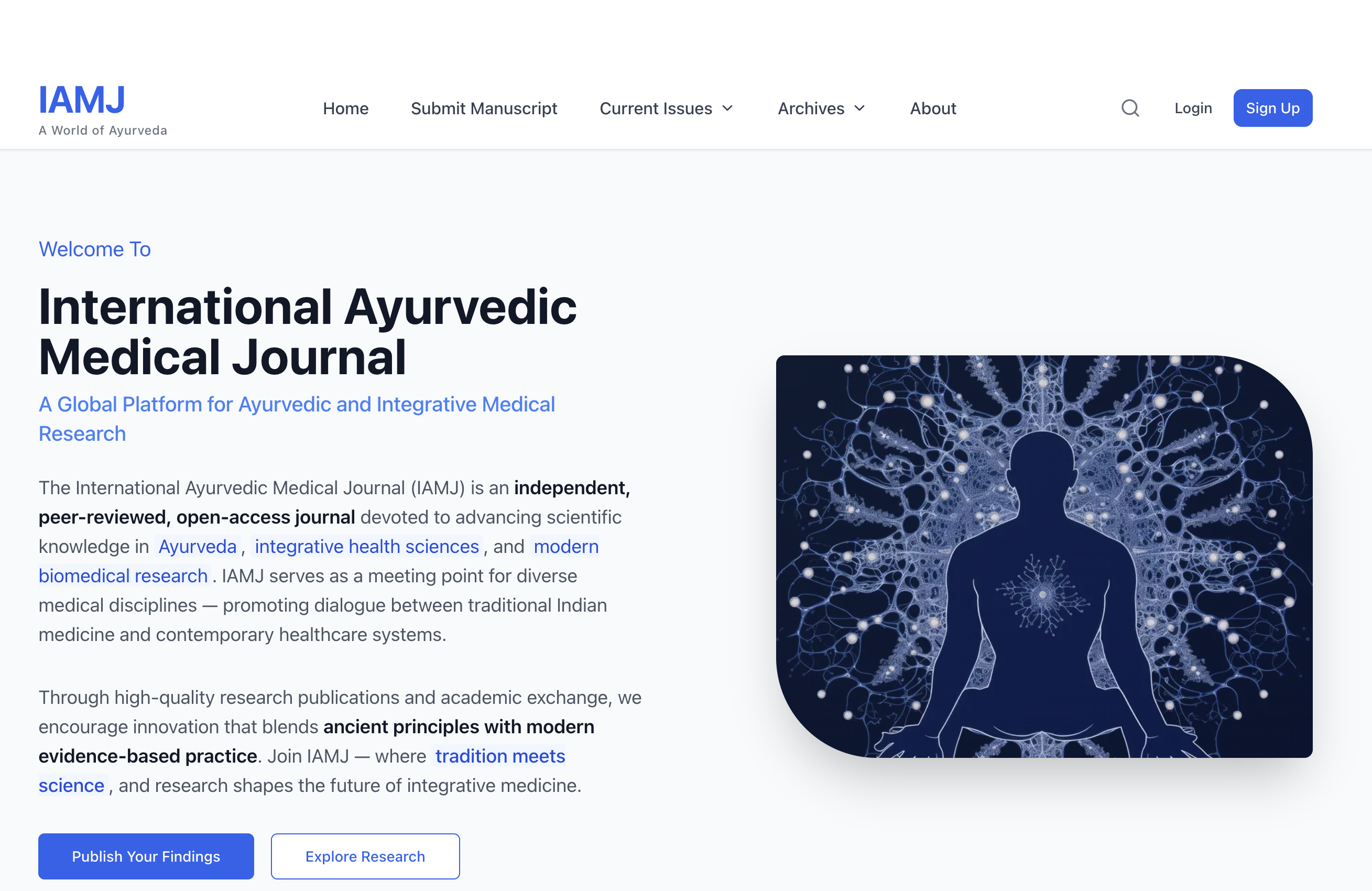 IAMJ.in - Medical Journal Platform Modernization